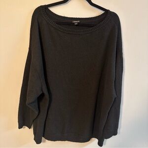 TORRID Women's Sweater 3/4 Sleeve SOFT Black SIZE 3X